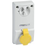   SCHNEIDER 82029 PK Unika can be installed 16A, 3P + E, 130V, IP44