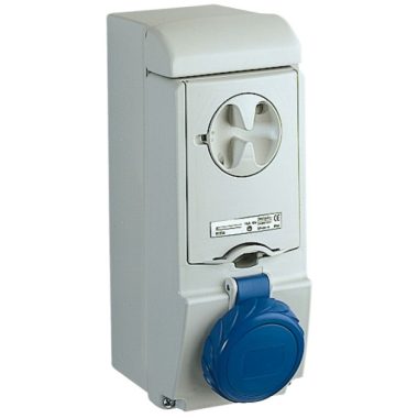 SCHNEIDER 83181 PK Unika socket 16A 2P + E - 200 ... 250 V AC - IP65