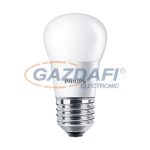   PHILIPS CorePro 871829178705100 LED luster ND kisgömb fényforrás, 4W, E27, P45, 2700K, 250Lm, 827, opál búra