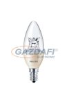 Bec Led lumanare dimabil PHILIPS 871869645350600 Master LED  B38 E14, 6W, 470Lm, 2200-2700K,