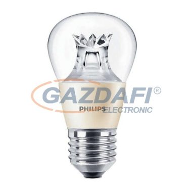 PHILIPS 871869645360500 Master Dimtone, E27, 6W, LED luster fényforrás, kisgömb, 470Lm, 2700K, 827, dimmelhető, víztiszta búra,