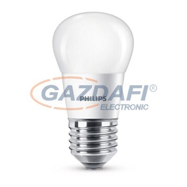 PHILIPS 871869650578600 LED fényforrás, 5.5W P45 E27 WW FR ND RF 1BC/6