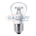   PHILIPS CorePro 871869650763600 LED luster ND kisgömb fényforrás, 5.5W, E27, P45, 2700K, 470Lm, 827, átlátszó búra