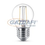   PHILIPS 871869657393800 LED fényforrás, classic 2W P45 E27 WW CL ND RF 1BC/6