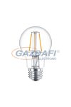 PHILIPS 871869657399000 A60 LED fényforrás, filament, E27, 4W, 470Lm, 240V, 2700K, 827, víztiszta búra