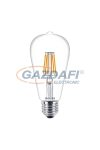 Bec Led PHILIPS 871869657403400 Classic ST64, filament, E27, 4W, LED 470Lm, 240V, 2700K, clar