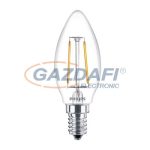   PHILIPS 871869657407200 B35 Filament LED fényforrás E14, 2W, 250Lm, 230V, 2700K