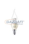 PHILIPS 871869658103200 LED fényforrás, 6W BA38 E14 WW CL WGD RF 1BC/6