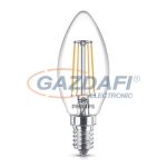   PHILIPS 871869658729400 B35 Filament LED fényforrás E14, 4W, 470Lm, 230V, 2700K