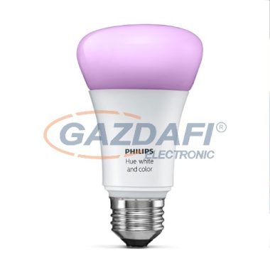 PHILIPS HUE Ambiance 8718696592984 intelligens vezérelhető fényforrás, E27, 10W, 750Lm, 2000K–6500 K +16 millió szín