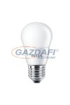 Bec Led glob mic PHILIPS CorePro 871869670309000 LED luster ND  7W, E27, P48, 4000K, 830Lm, 840, opal