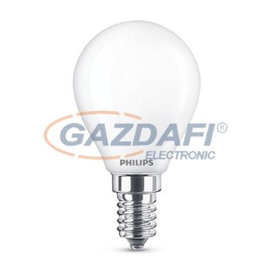 PHILIPS 871869670627500 LED fényforrás, classic 2.2W P45 E14 WW FR ND RF1BC/6