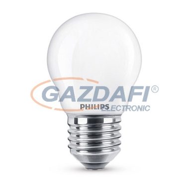 PHILIPS 871869670633600 LED fényforrás, classic 4.3W P45 E27 WW FR ND RF1BC/6