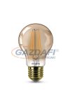 PHILIPS 871869670914600 LED fényforrás, classic 8W A60 E27 FL GOLD D RF1BC/6, dimmelhető