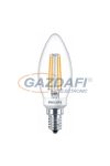 PHILIPS 871869670982500 filament LED gyertya B35 fényforrás, E14, 5W, 470Lm, 2700K, dimmelhető