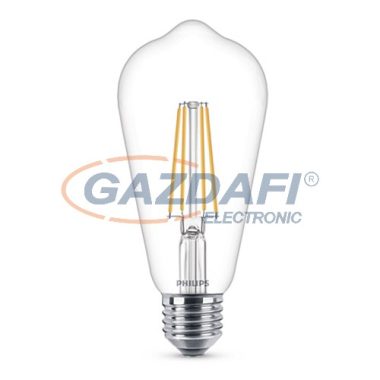 PHILIPS 871869674243300 LED fényforrás, classic 7W ST64 E27 WW CL ND RF1BC/6