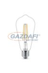 PHILIPS 871869680789700 LED fényforrás, classic 4.3W ST64 E27 WW CL ND SRT4