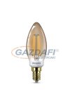 PHILIPS 871869681409300 LED fényforrás, classic 5W B35 E14 2200K GOLD SRT4