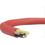   SiHF-J 4x10mm2 Heat resistant silicone insulated hose 300/500V red/brown