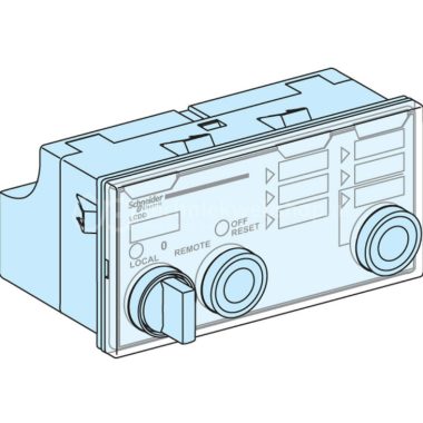 SCHNEIDER 88400 Prisma Plus LCDD kijelző egység nem irányváltó