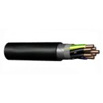   SZRMKVM-J 4x1,5mm2 Páncélozott földkábel, PVC0,6/1kV fekete