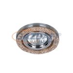   ELMARK 925776R/GD CR-776R/GD SPOTLIGHT ROUND BRASS+CRYSTAL lámpatest