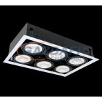   ELMARK QUAD612 Süllyesztett LED lámpa 12W 6XE27 2700K fehér