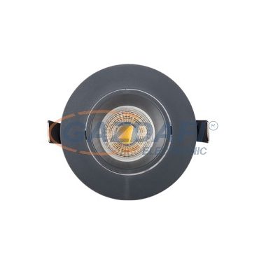 ELMARK 92R117WH/GR LED PLASTIC ROUND PAR 16 COB 7W 4000-430 spotlámpa