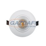   ELMARK 92R117WH/W LED PLASTIC ROUND PAR 16 COB 7W 4000-430 spotlámpa