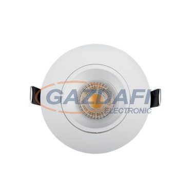 ELMARK 92R117WH/W LED PLASTIC ROUND PAR 16 COB 7W 4000-430 spotlámpa