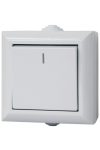 GAO 9559H "Business line" bipolar switch, wall-mounted, white, 230V, 10A, IP54