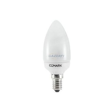 ELMARK 99213159 CANDLE 7W E14 4000K bec fluorescent compact în formă de lumânare