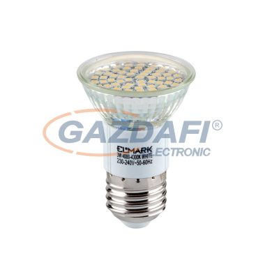 ELMARK LED fényforrás LED60SMD3528 3W E27 230V 4000-4300K