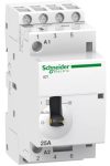 SCHNEIDER A9C21834 ACTI9 iCT25A kézi vezérlésű kontaktor, 50Hz, 4NO, 220-240 VAC