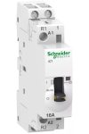 SCHNEIDER A9C23515 ACTI9 iCT16A kézi vezérlésű kontaktor, 50Hz, 1NO 1NC, 220 VAC