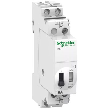 SCHNEIDER A9C30215 ACTI9 ITL16A impulzusrelé, 1NO 1NC, 48 VAC, 24VDC