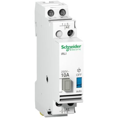 SCHNEIDER A9E15536 ACTI9 iRLI váltó relé, 2P, 10A, Uc 48 VAC