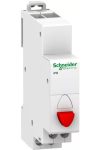 SCHNEIDER A9E18031 ACTI9 iPB nyomógomb, 1NC, piros