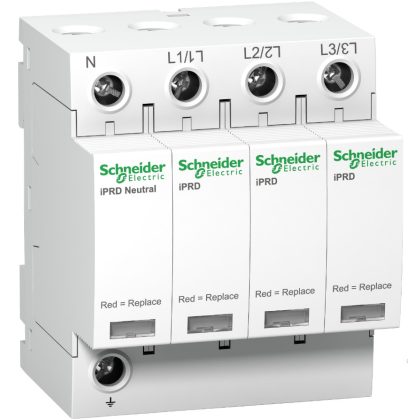   SCHNEIDER A9L20600 ACTI9 iPRD túlfeszültség-korlátozó, cs.bet. 20kA, 3P-N, 350V