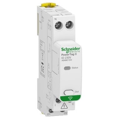 SCHNEIDER A9XMC1D3 ACTI9 PowerTag C IO, monitor-control egység