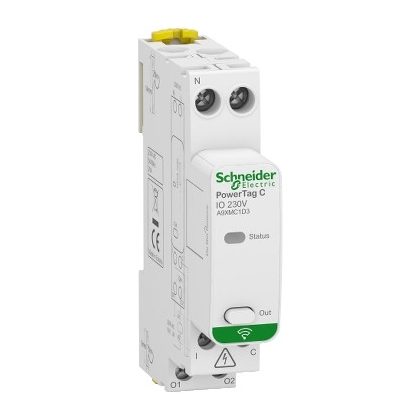   SCHNEIDER A9XMC1D3 ACTI9 PowerTag C IO, monitor-control egység