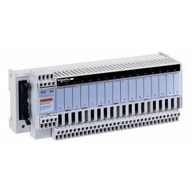 SCHNEIDER ABE7R08S111 Modicon ABE7 elosztóblokk, fix 1NO EMR relés, 2A, 8ki digitális csatorna