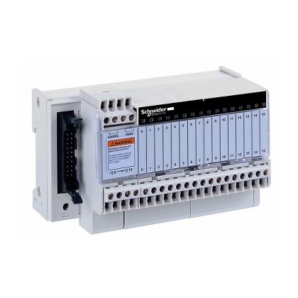   SCHNEIDER ABE7R16S111 Modicon ABE7 elosztóblokk, fix 1NO EMR relés, 2A, 16ki digitális csatorna