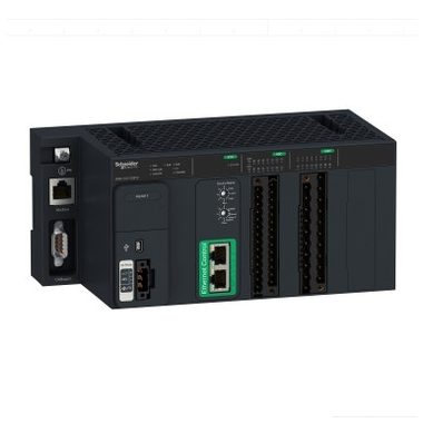 SCHNEIDER BMKC8020310 Modicon MC80 logikai vezérlő, 8 DI + 8 DO + 2 HSC, 1 soros Modbus, 1 CANopen, 2 Ethernet