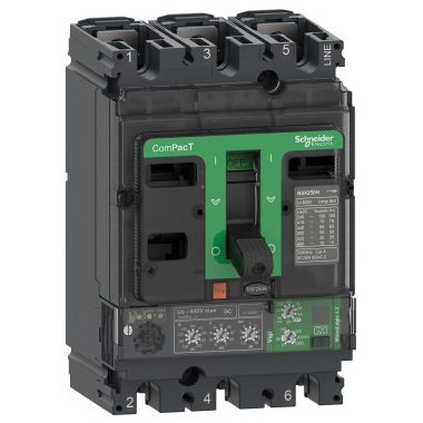 SCHNEIDER C16B34V160 ÚJ GENCompact NSX160 3P 25k Mic4.2 160