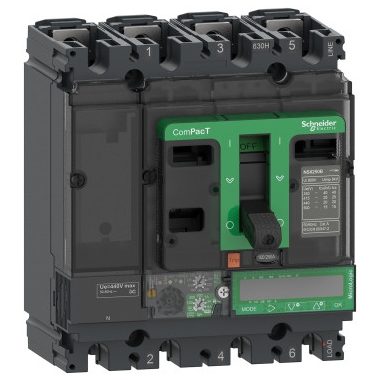 SCHNEIDER C16H47E160 ÚJ GENCompact NSX160 4P 70k Mic7.2 160