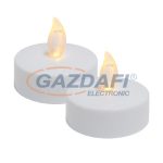   HOME CDB 2/WH LED-es teamécses szett, ø5.9 cm, 2 db, fehér