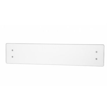 Adax Clea Wifi CLW06W fűtőpanel, 22x97 cm, fehér edzett üveg előlap, 600 W