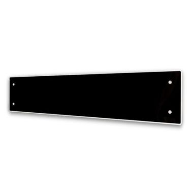 Adax Clea Wifi CLW08B fűtőpanel, 22x114 cm, fekete edzett üveg előlap, 800 W