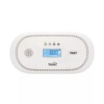   HOME CO10LCD szén-monoxid vészjelző, LCD kijelző , elemes, 2 év elem élettartam, 10 év érzékelő élettartam